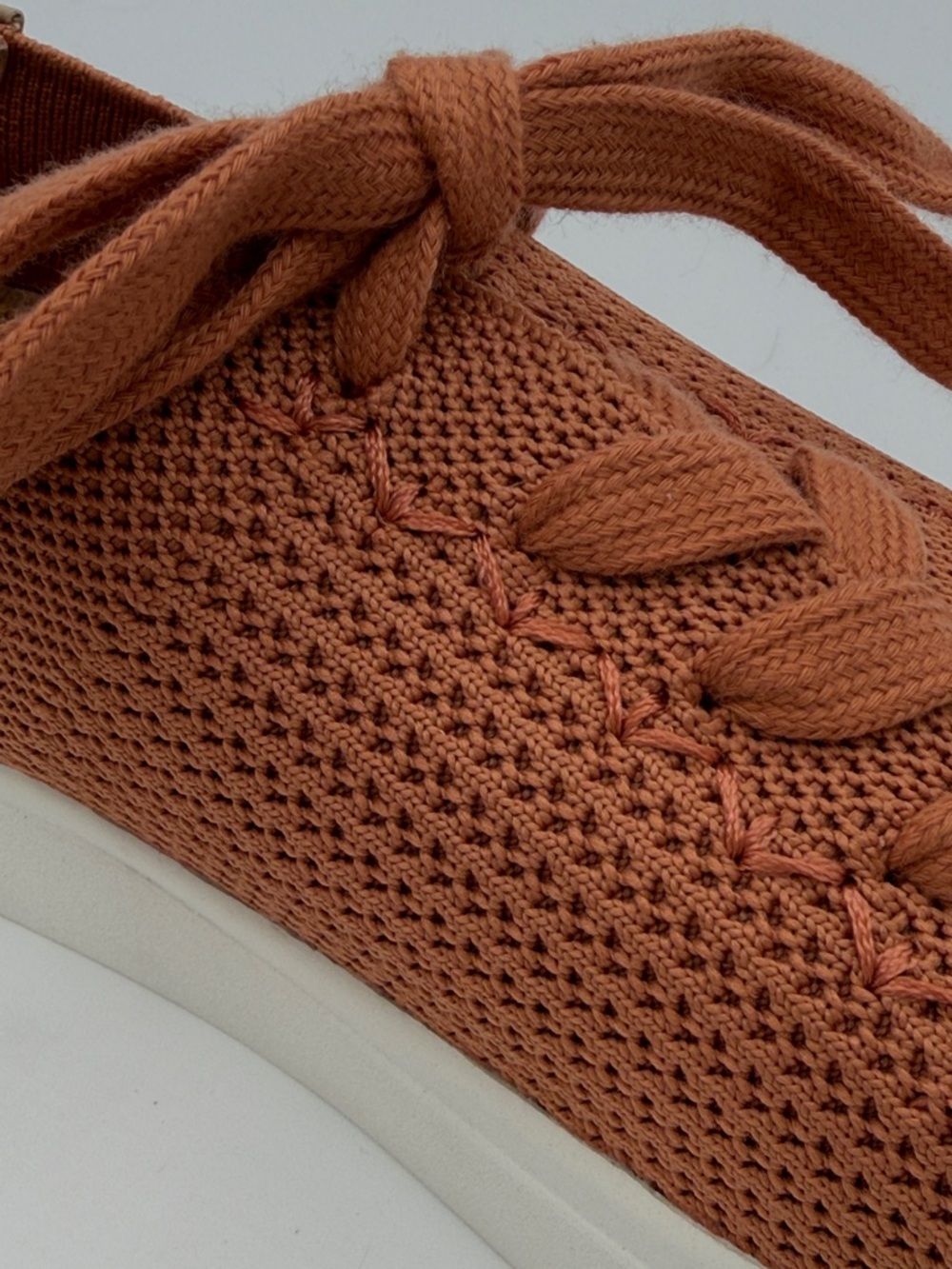 Lucky Brand Tenuda Knit Sneakers, rust - Picture 5 of 8